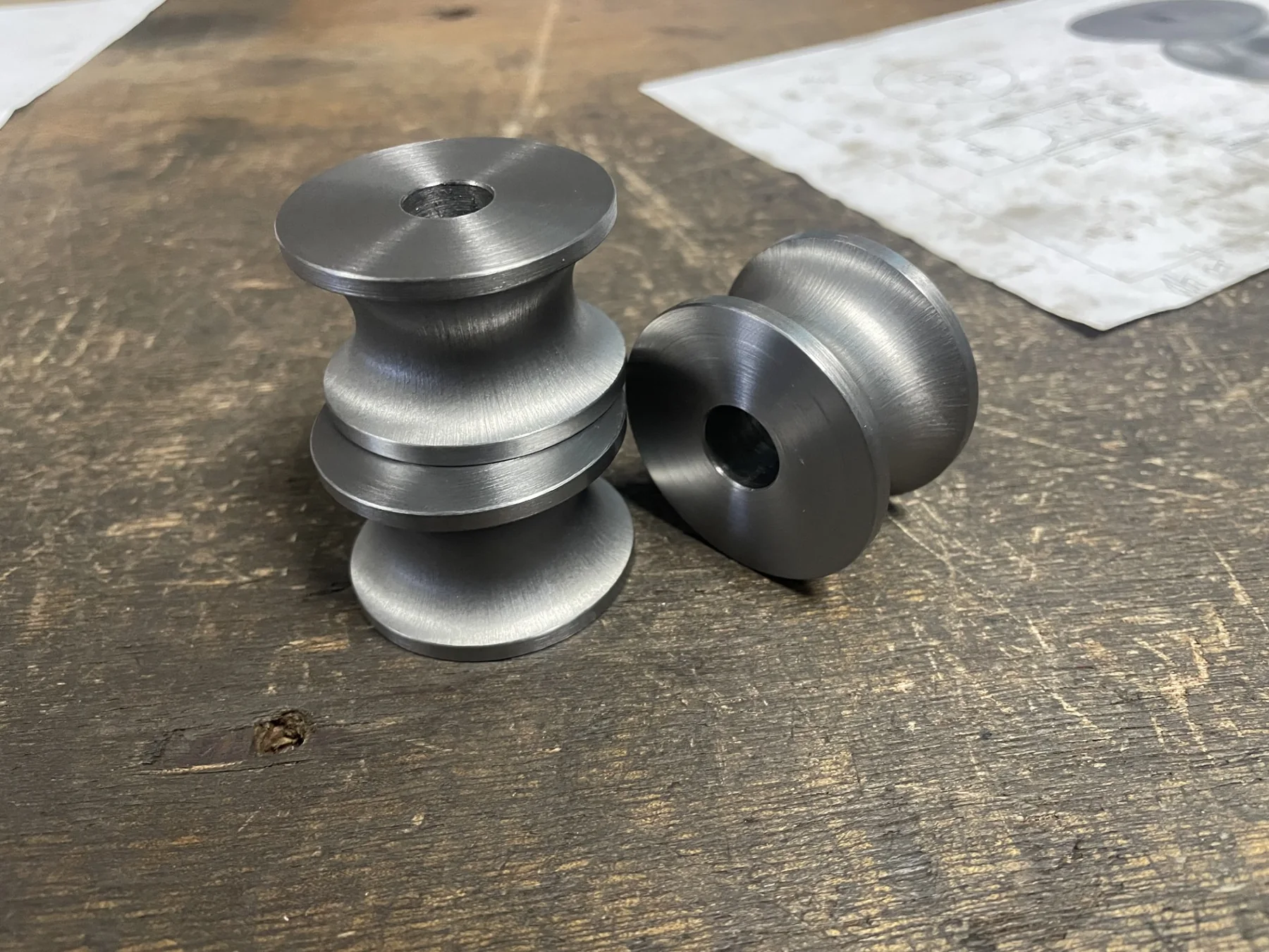 Precision turned metal components